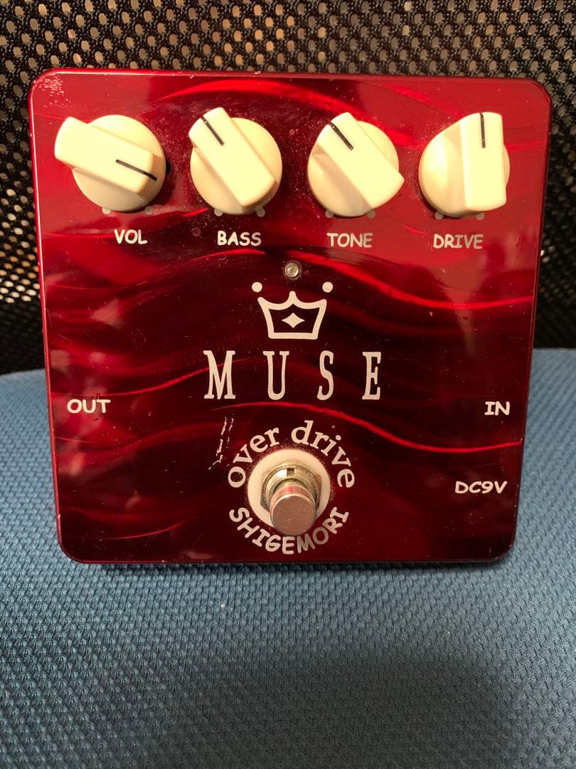 SHIGEMORI MUSE Over Drive ペダル