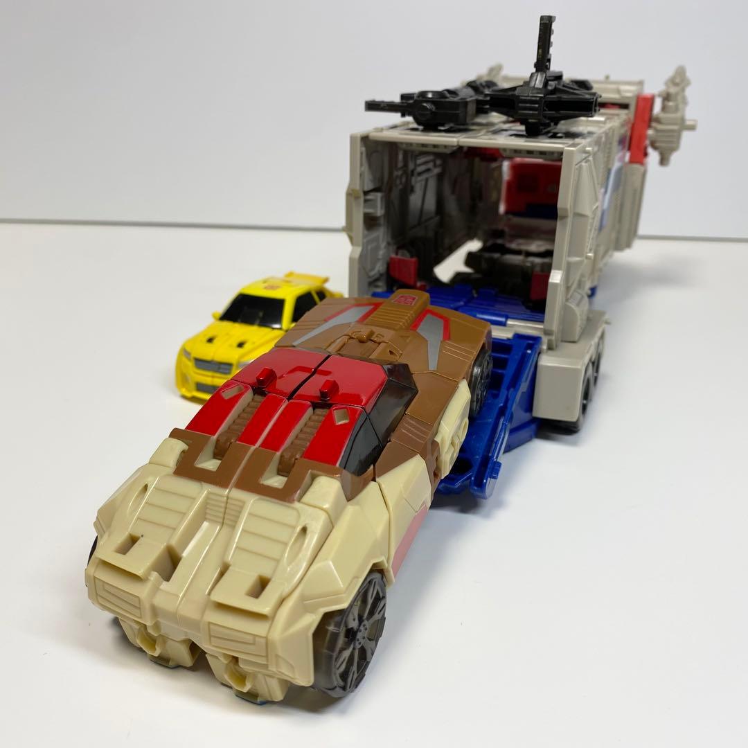 パワーマスターオプティマスプライム バンブルビー クロームドーム セット