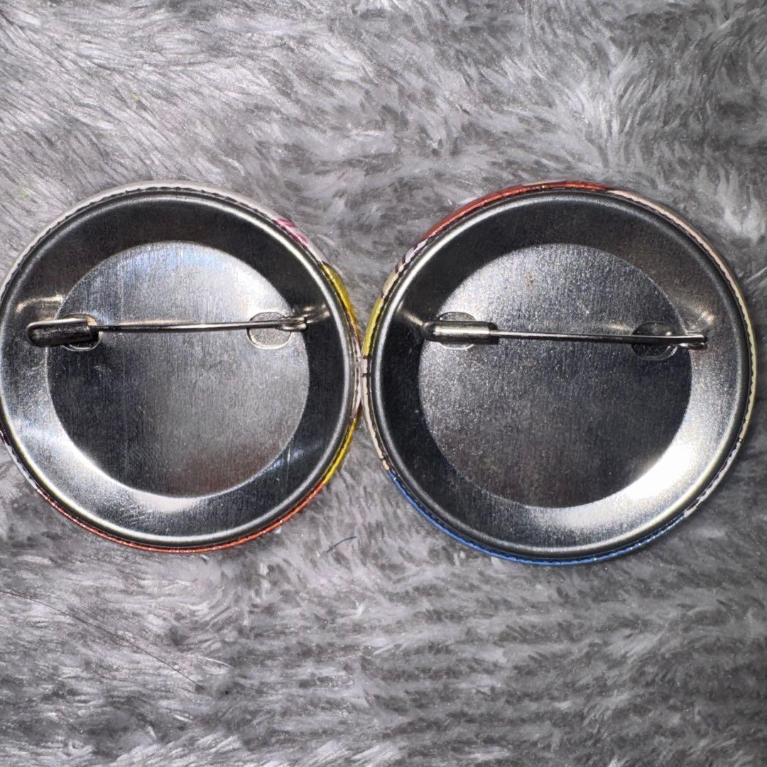 文スト 太宰治 中原中也 激推し わん！ 缶バッジ バッジ ようちえん