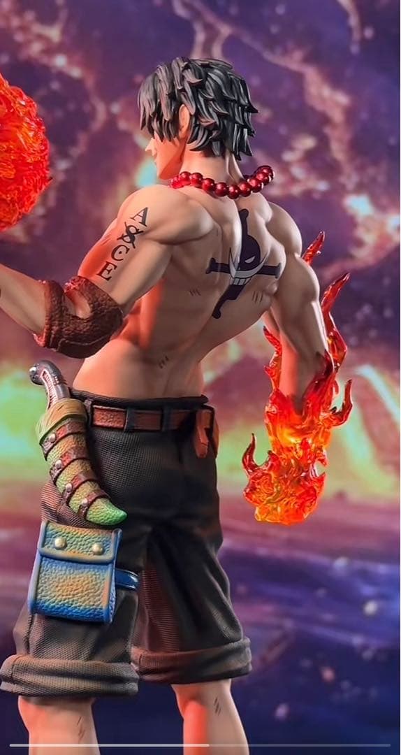 ワンピース ポートガス・D・エース ガレージキット フィギュア1/8POP