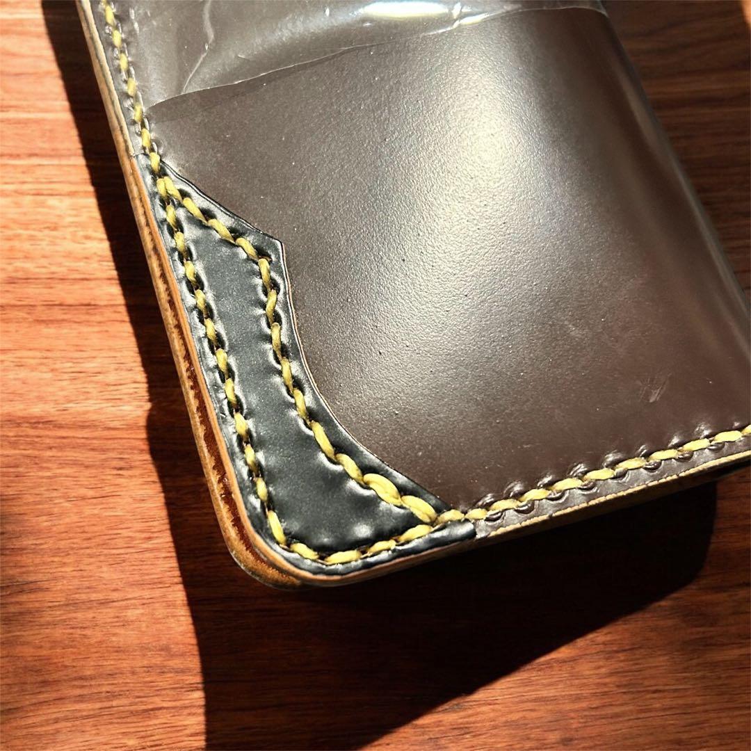 Gravy Leather ライダース ロング ウォレット 新喜皮革 コードバン