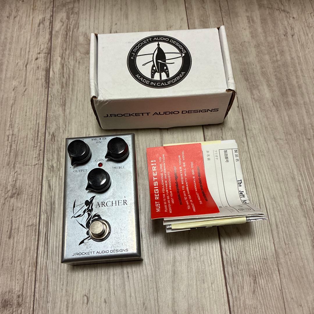 ギター J. Rockett jeff Archer J. Rockett Audio Designs The Jeff Archer – United States