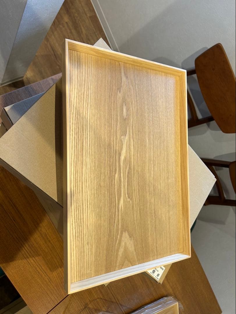 未使用 カフェ盆 42cm15枚