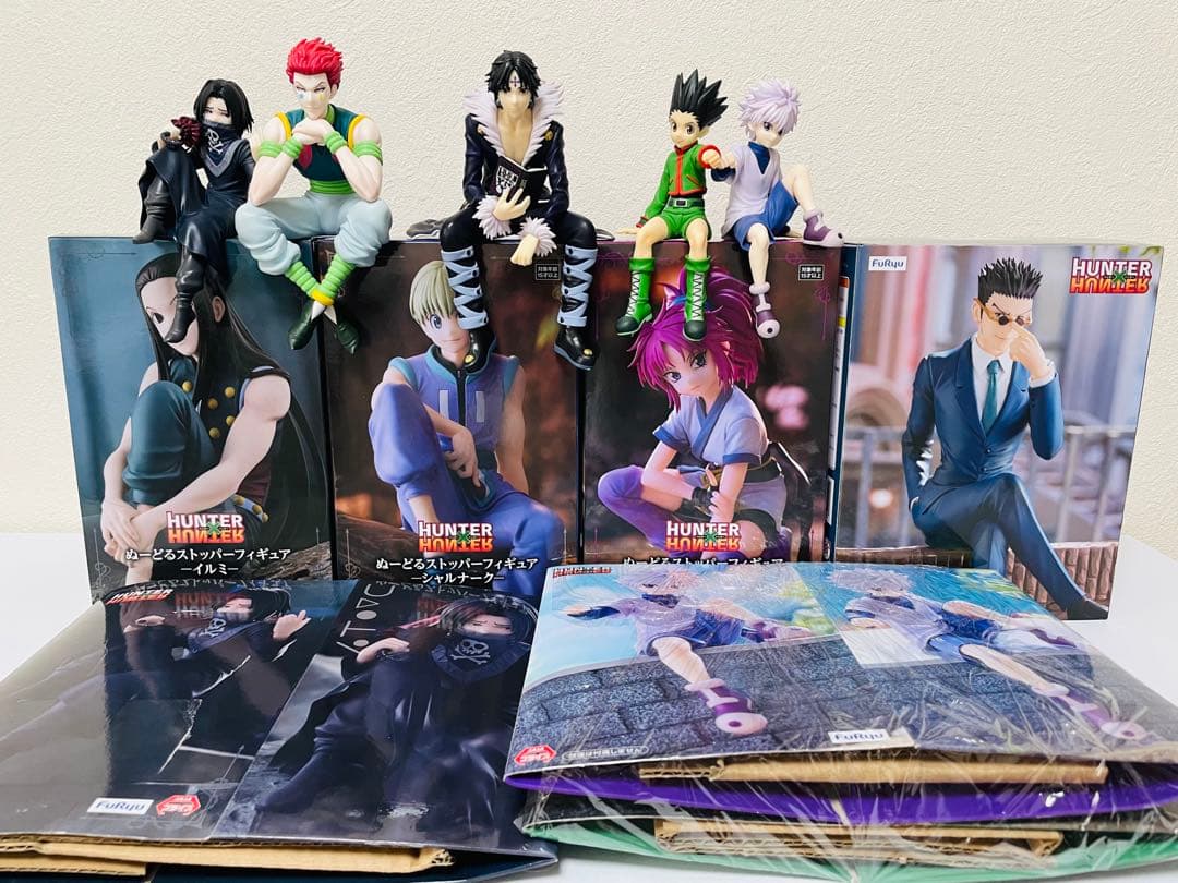 HUNTER×HUNTER ぬーどるストッパーフィギュア　9セット　フェイタン等