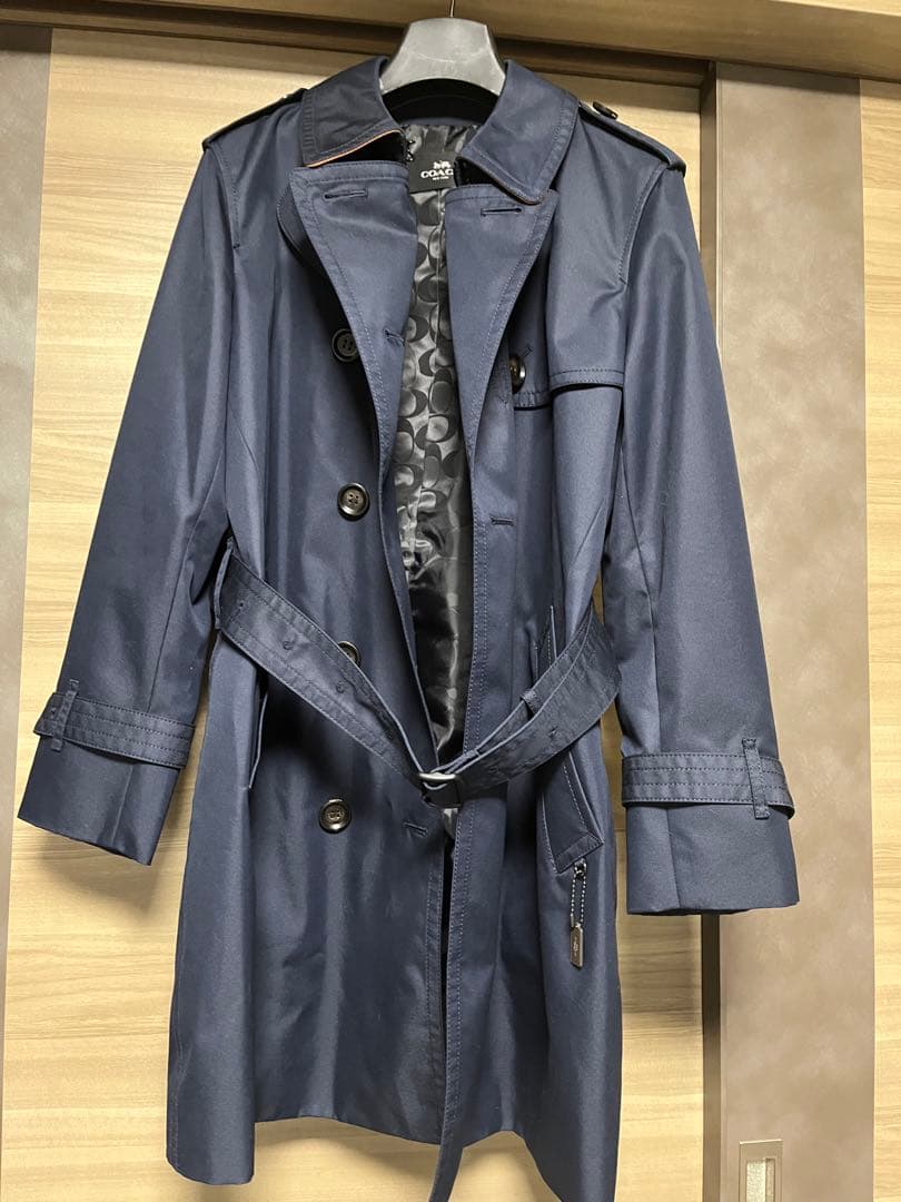 【新品未使用 タグ付】 COACH トレンチコート カバー付き