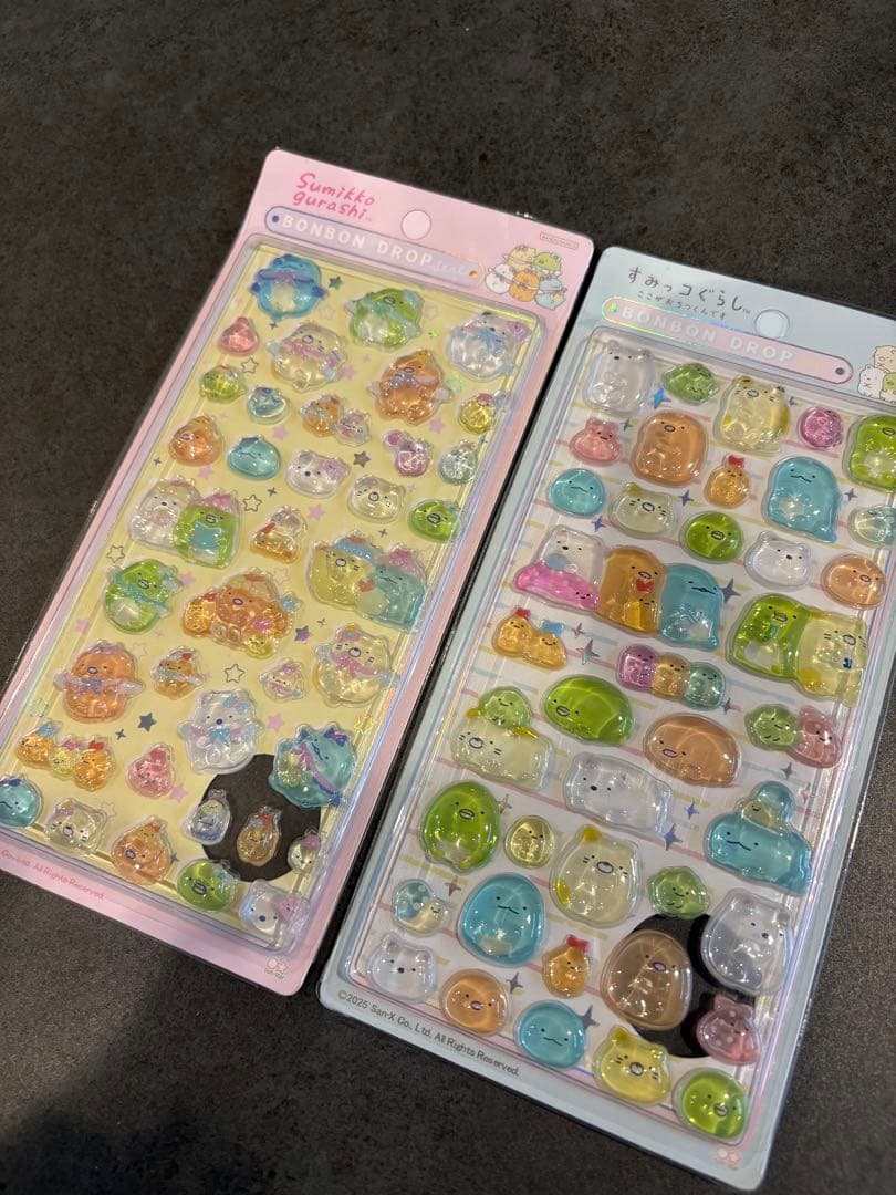 すみっコぐらしボンボンドロップシール2シートセット - メルカリ