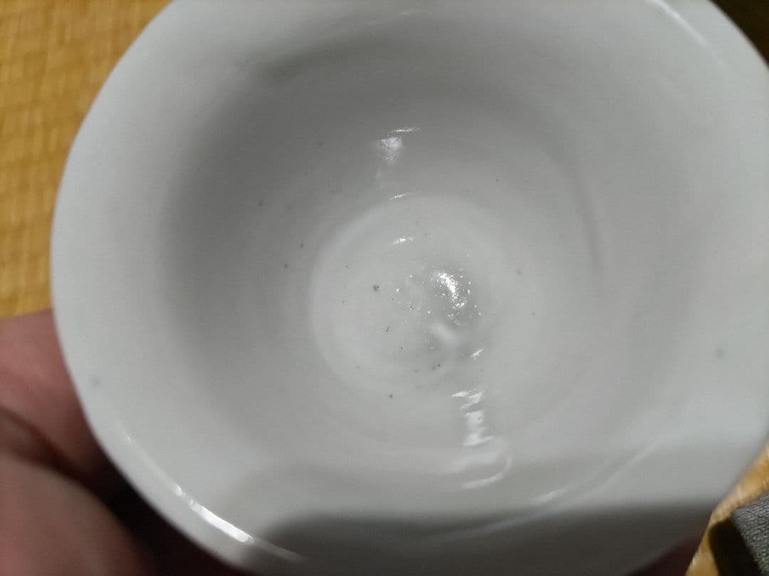 古伊万里 初期様式 広東型 そば猪口 菊絵 生掛け・厚底 - メルカリ