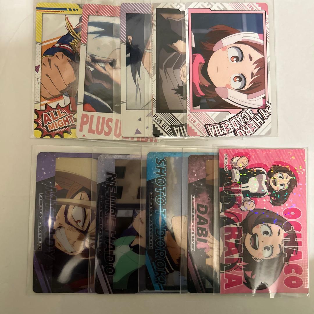 ⚠️購入不可⚠️ ヒロアカ カード ステッカー シール まとめ売り