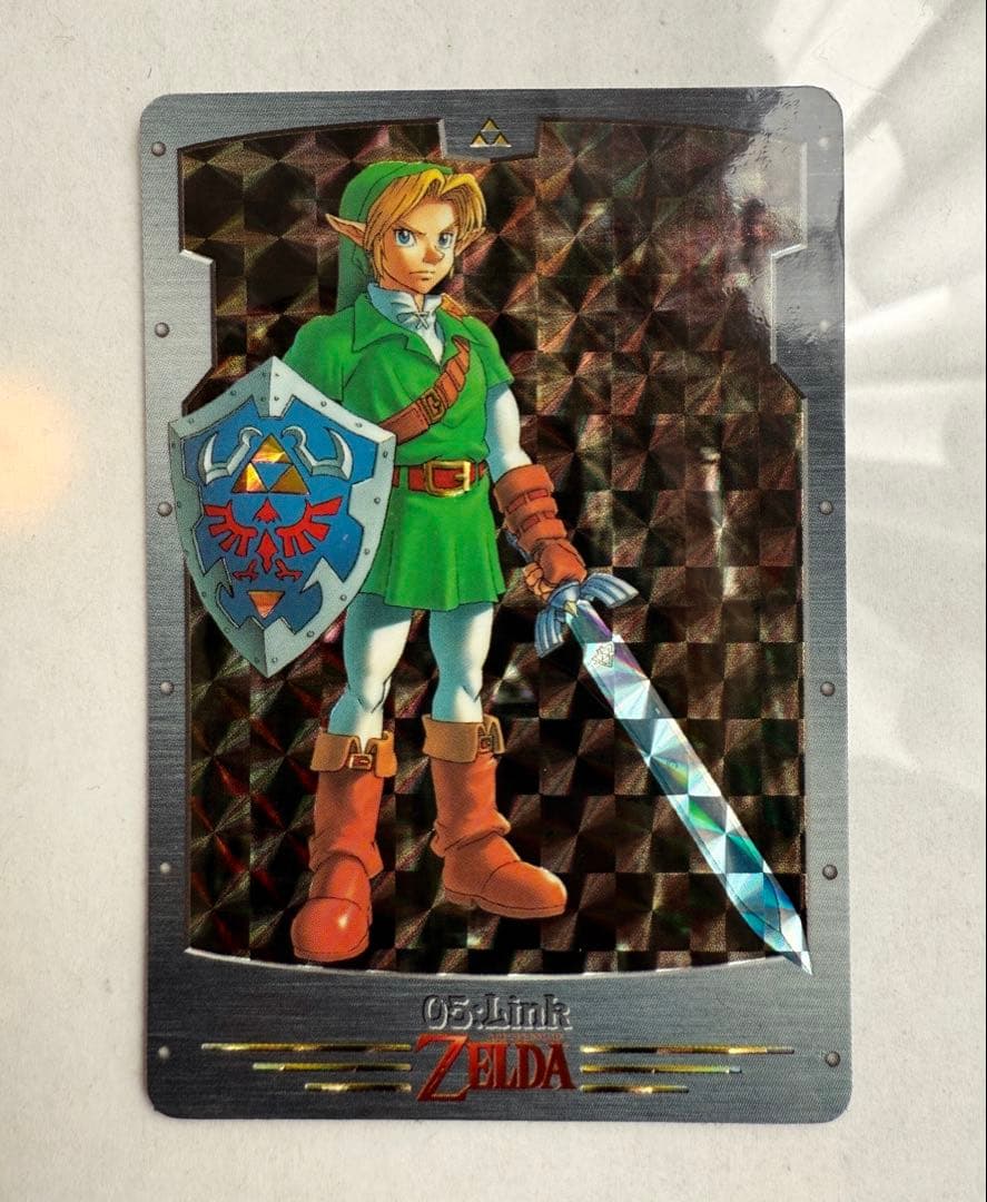1998年発売 BANDAIゼルダの伝説 カードダス時のオカリナ#05:Link