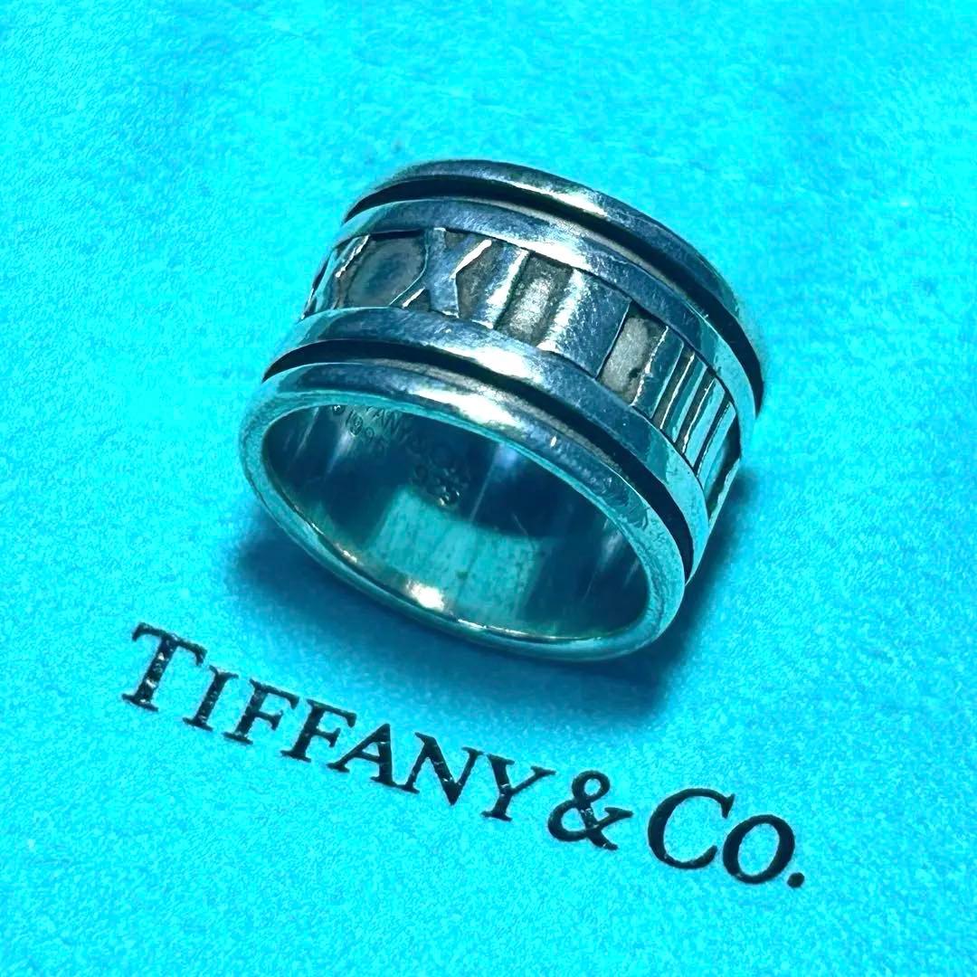 ティファニー アトラスワイドリング SV925 約11号 ユニセックス