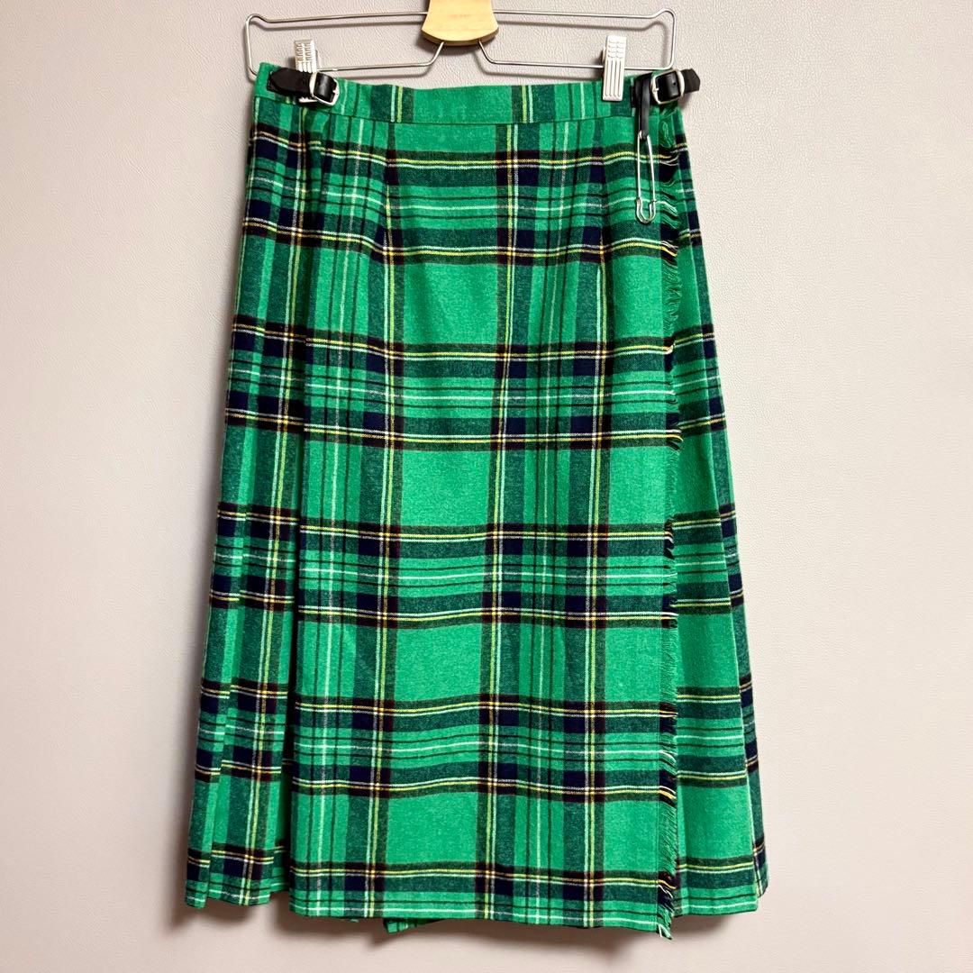 美品 オニールオブダブリン 大きいサイズ12 ミモレ ロングスカート XL