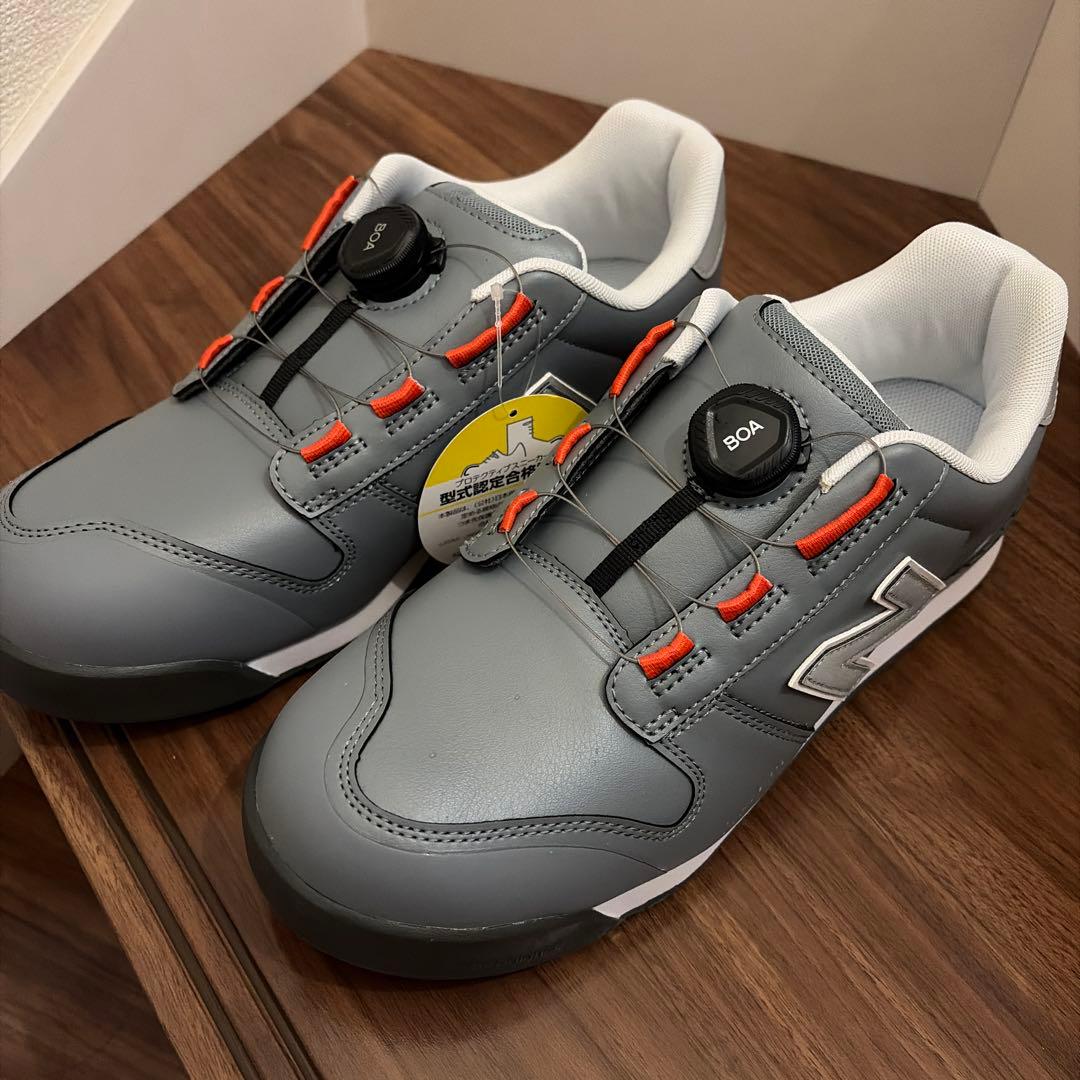 New Balance 安全靴 BOAシステム グレー