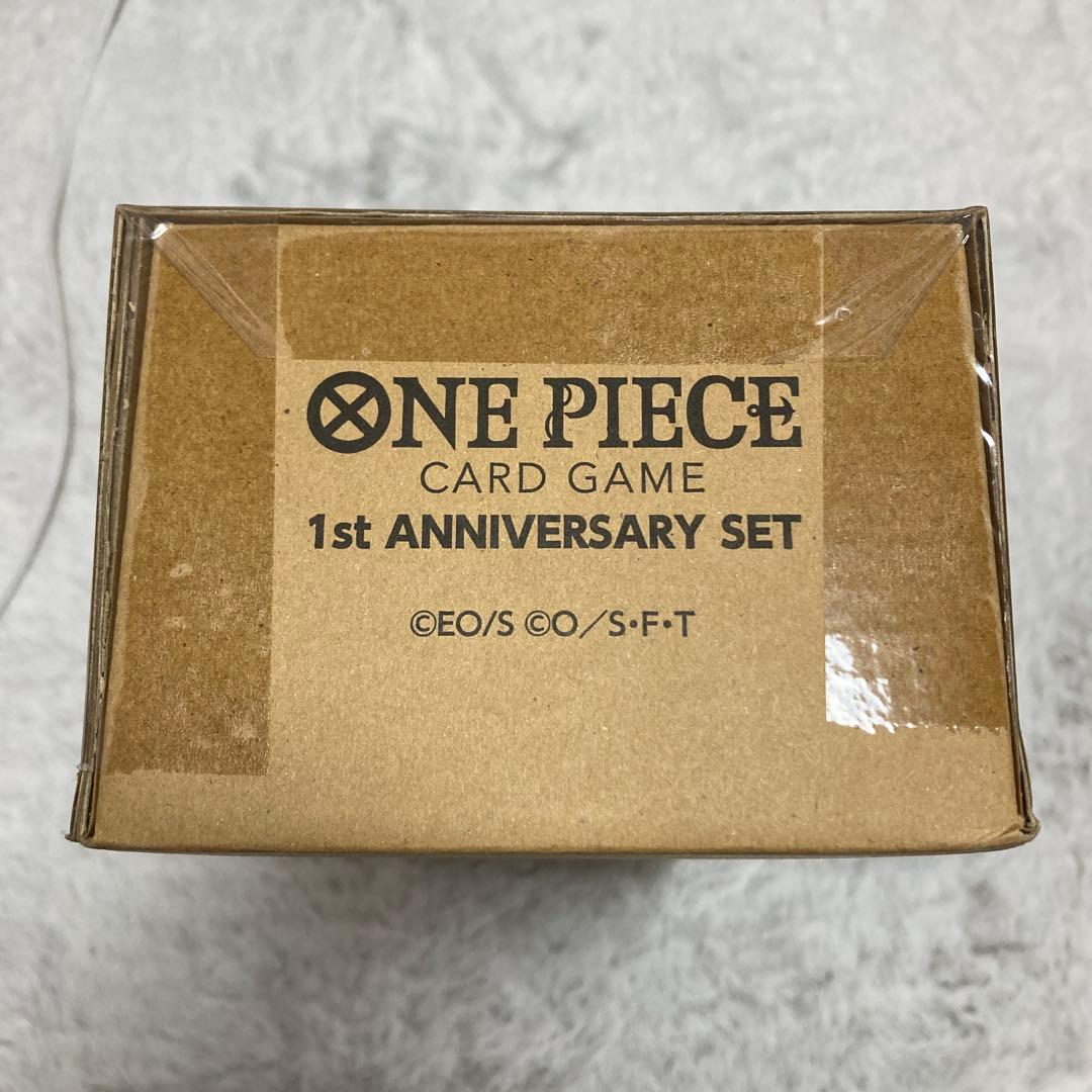 T*e様 ONE PIECE CARD GAME 1st ANNIVERSARY 1st ANNIVERSARY SET(日本語版/ダンボール付未開封)』【サプライ】{-}