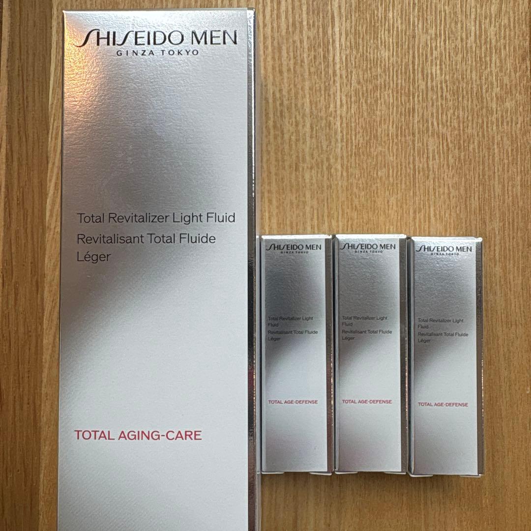 資生堂メントータルRライトフリュイドN本体70mL＋特製サイズ3コ（顔用保湿液）