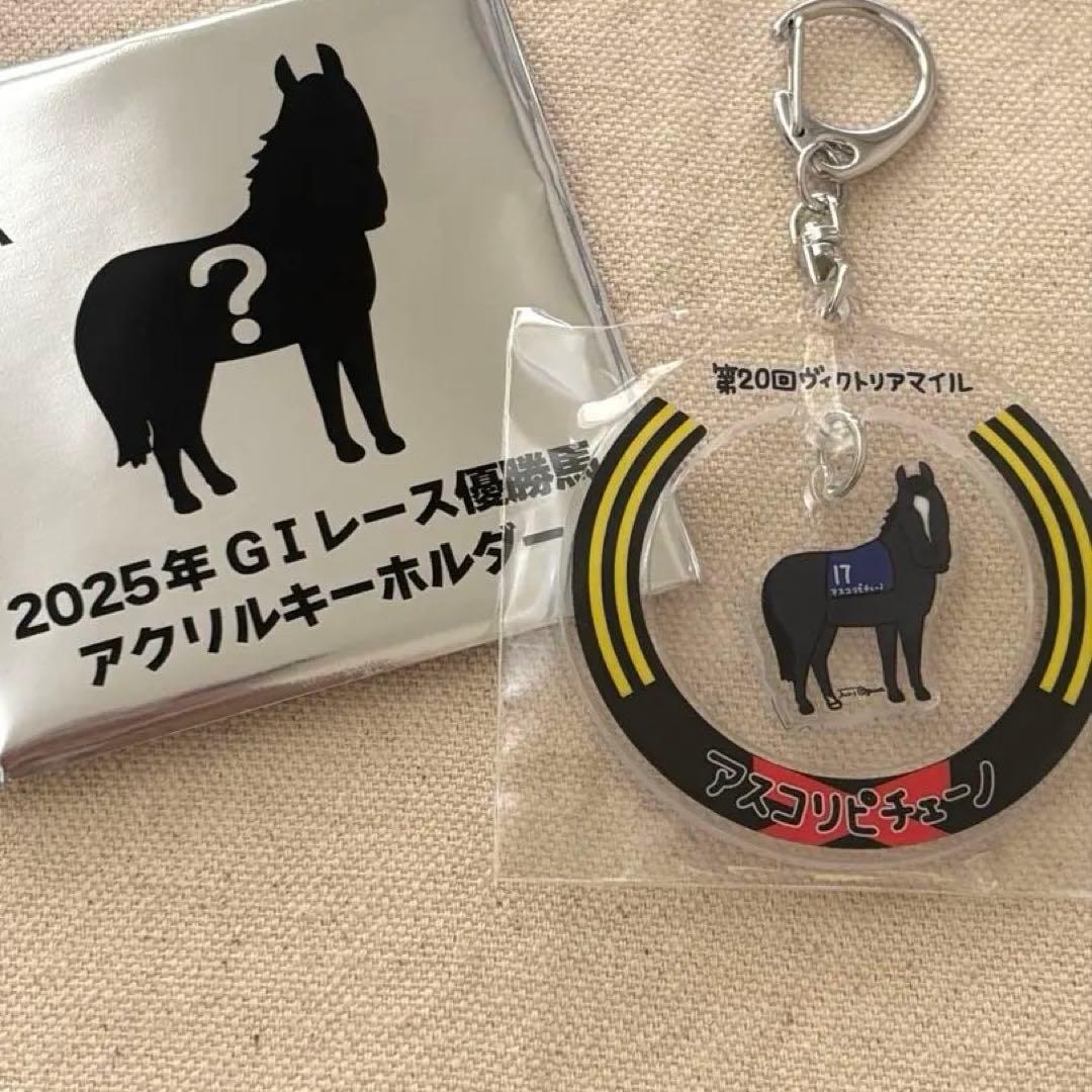 JRA ウェルカムチャンス E賞 アクリルキーホルダー アスコリピチェーノ