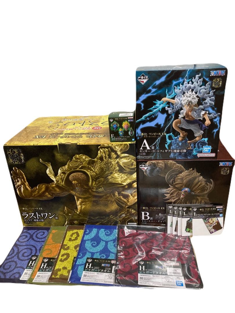 一番くじ ワンピース EX 悪魔を宿す者達 A賞 B賞 ラストワン賞 おまけ多数