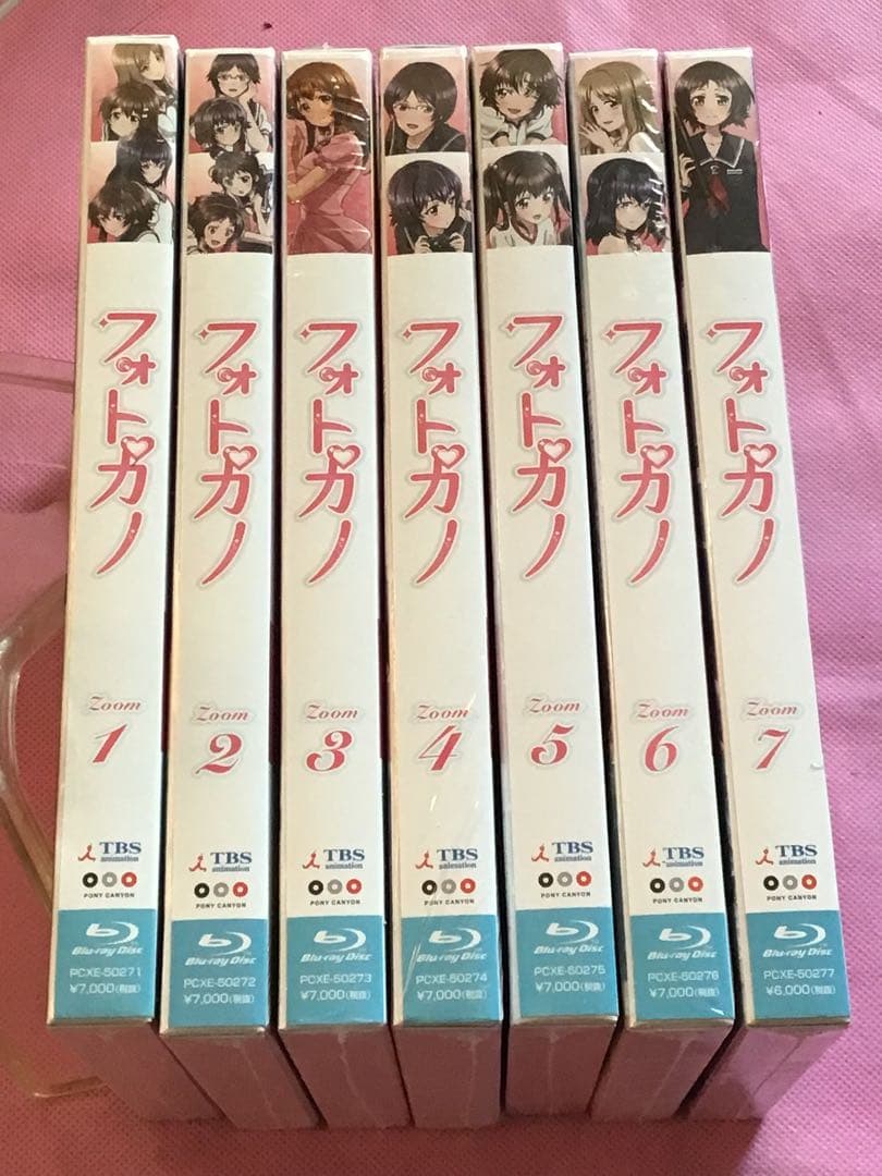 美品】【Blu-ray】フォトカノ ZOOM 全7巻セット/限定特典付 - メルカリ