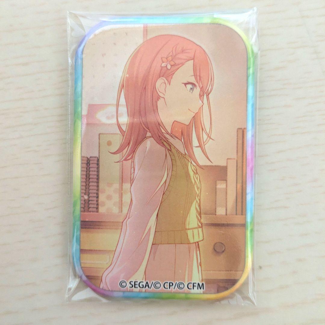 プロセカ プロジェクトセカイ 花里みのり 缶バッジ スクエア缶バッジ