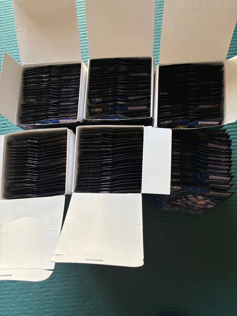 ワンピースカード　蒼海の七傑　138パック　空箱　パラレル抜き