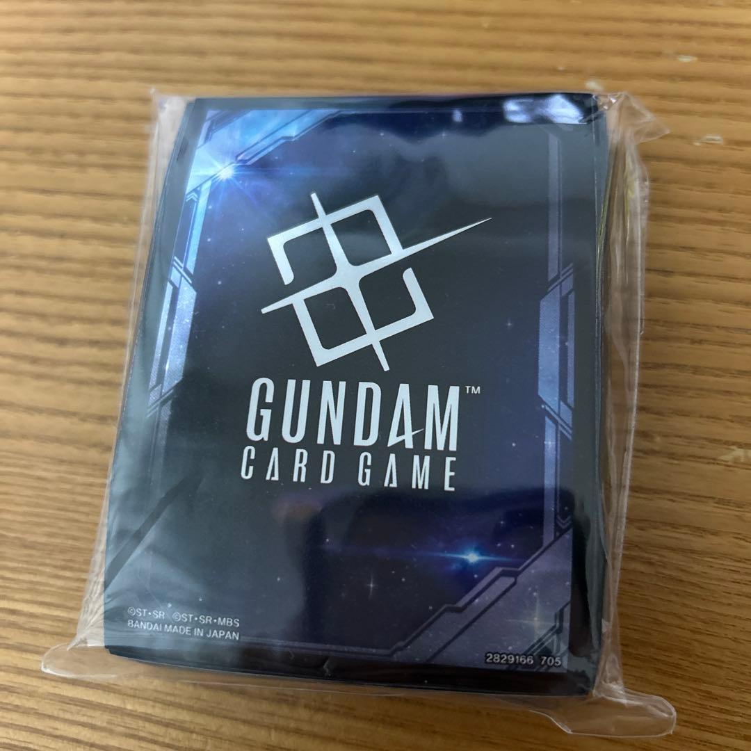 ガンダムカードゲーム 公式スリーブ EX space black - メルカリ