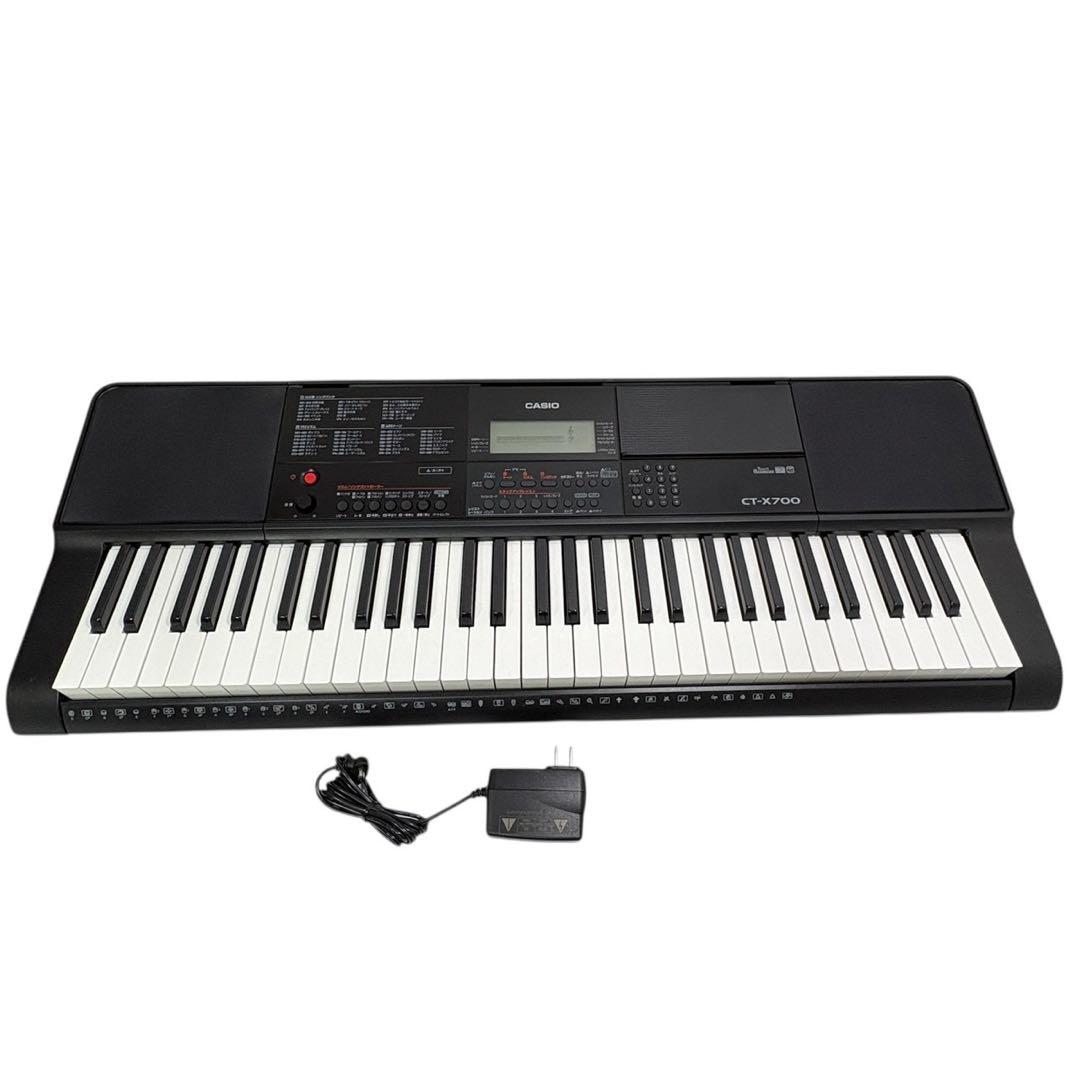 カシオ 電子キーボード Casiotone CT-X700 61鍵盤 ブラック Casio CTX700 61 Key Portable Arranger Keyboard - Bill's Music