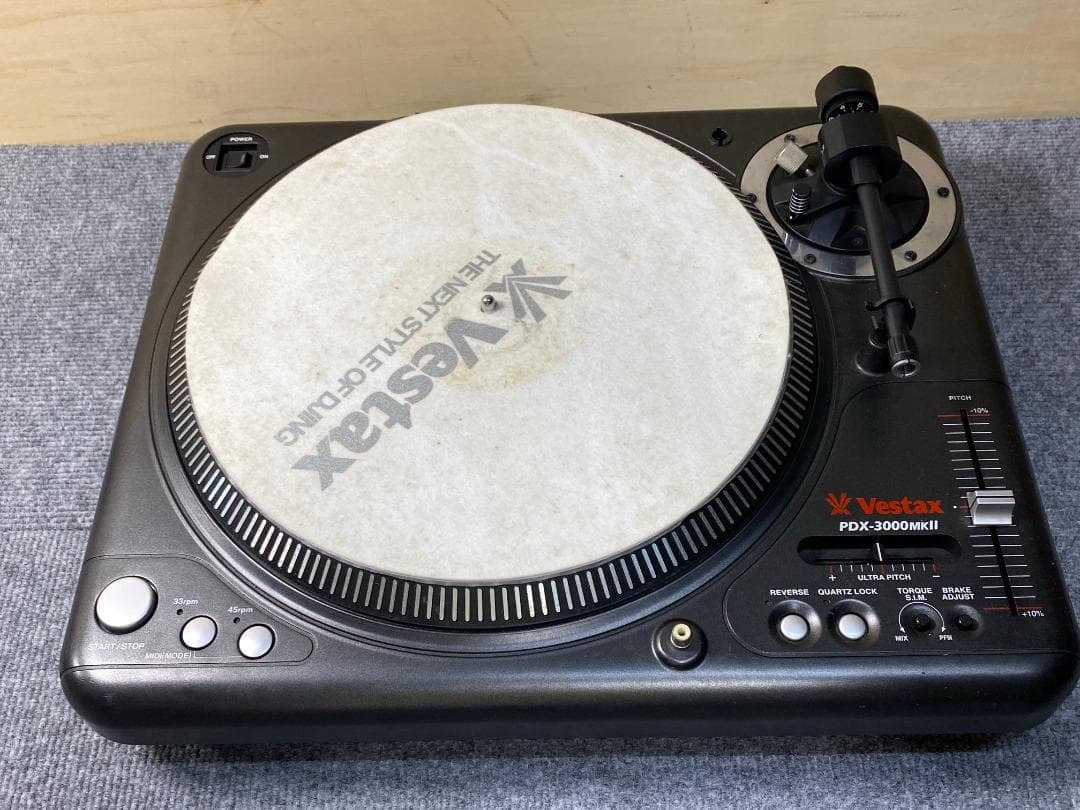 616 vestax PDX-3000 mk2 ターンテーブル