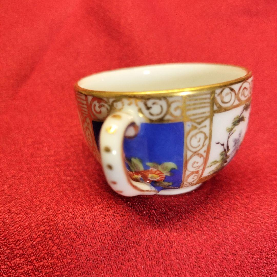 マイセン アウグストゥス レックス アンティーク ミニカップ&ソーサー