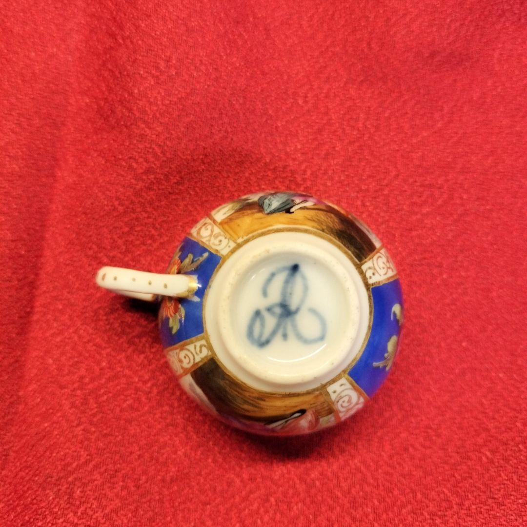 マイセン アウグストゥス レックス アンティーク ミニカップ&ソーサー