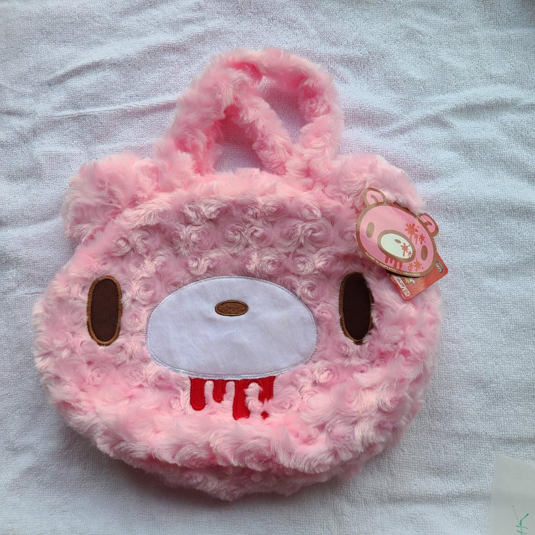 チャックスGP顔グルーミーもっこもこハンドバッグ - メルカリ