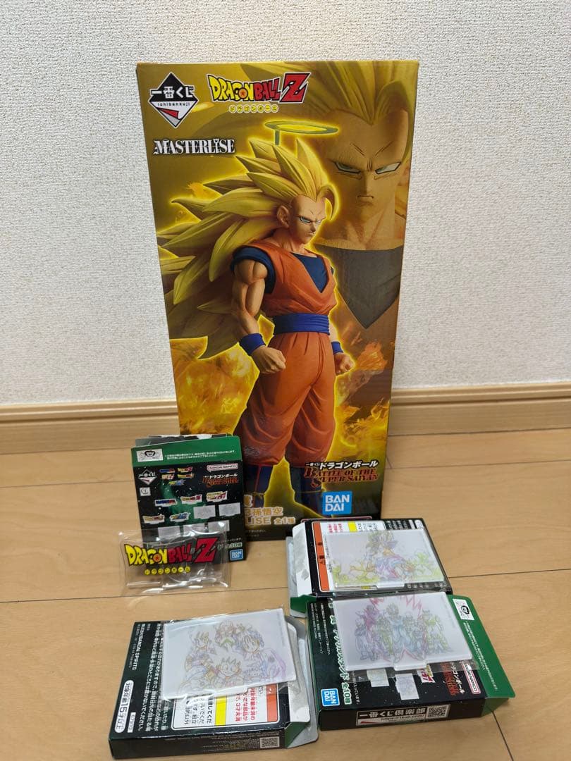 一番くじ　ドラゴンボール MASTERLISE A賞　孫悟空 フィギュアとおまけ