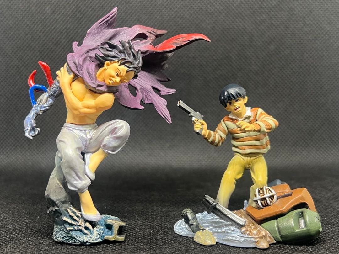 【レア】2002年作 海洋堂 アキラ 鉄雄-覚醒- と 金田