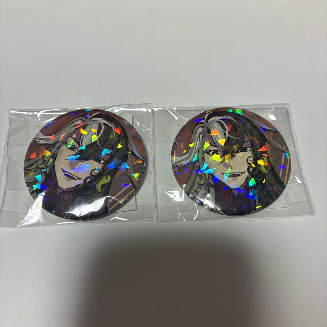 蘆屋道満 缶バッジ fgo イケプリ ホテルカルデア ホログラム