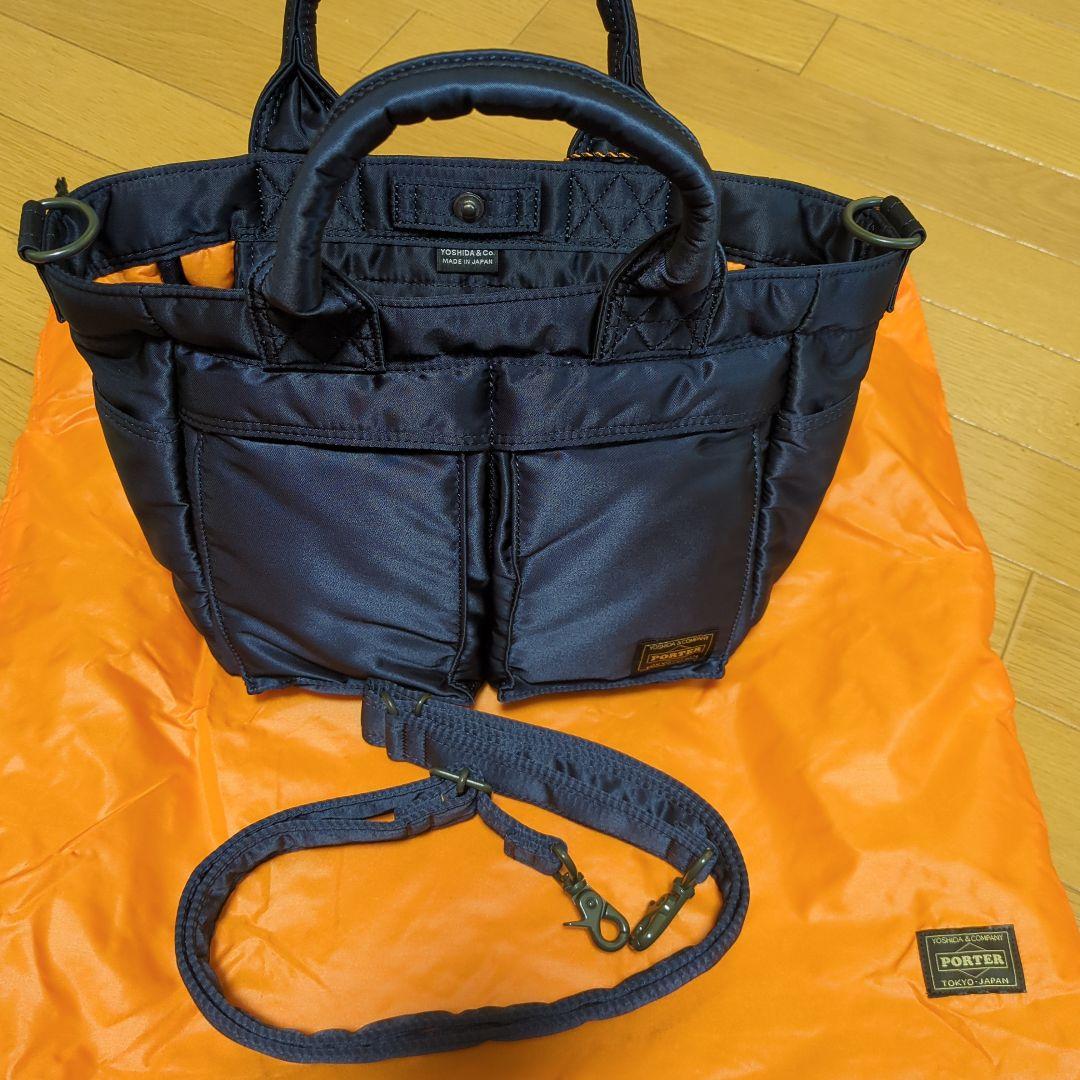 PORTER　TANKER TOTE BAG IRON　BLUE