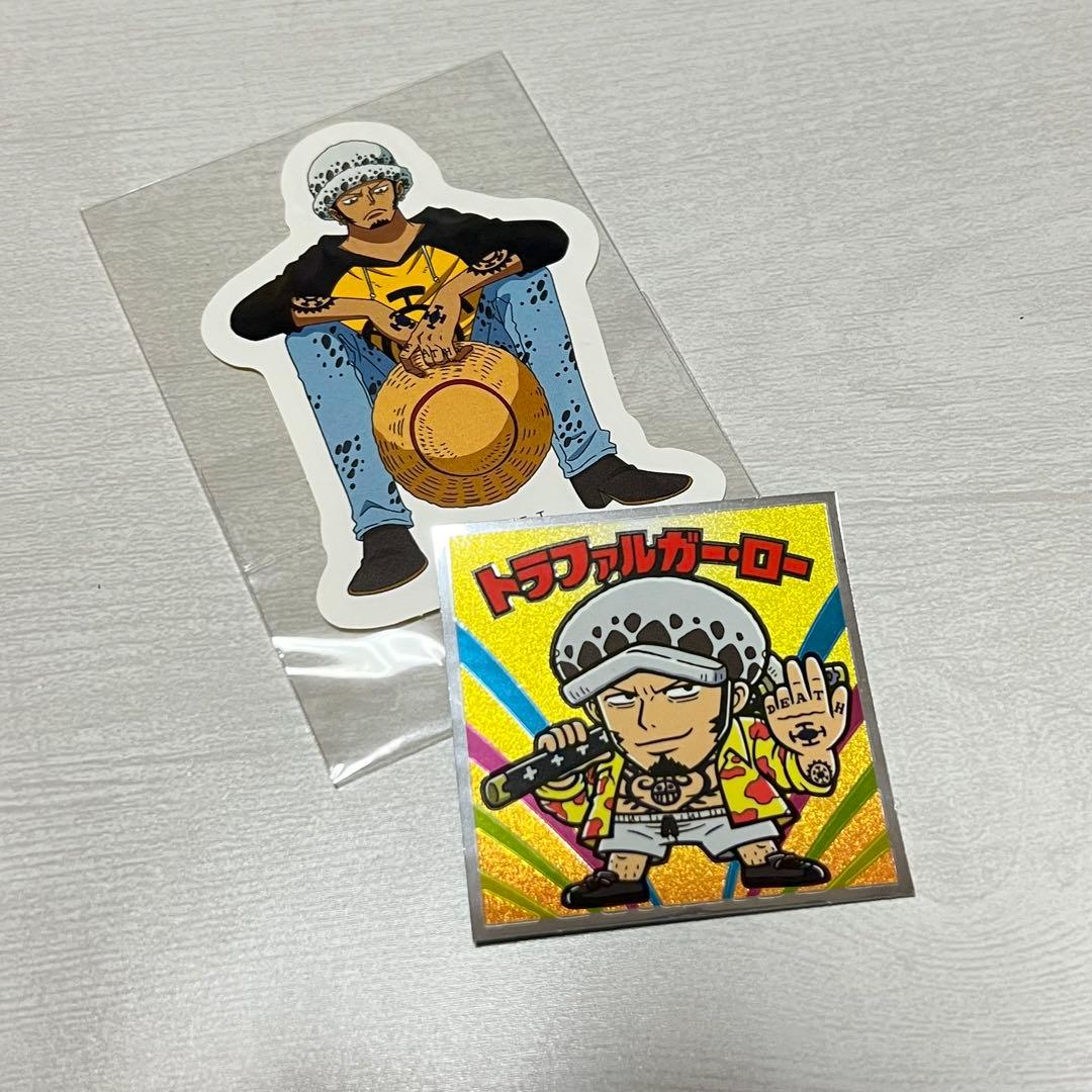 ワンピース トラファルガー・ロー シール ステッカー - メルカリ