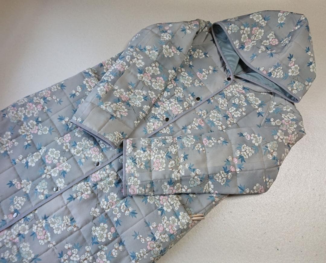 着物リメイク キルティング/ラグランコート【5147】 - メルカリ