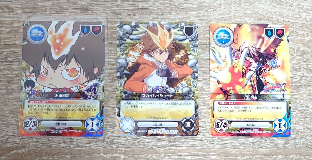 家庭教師ヒットマンREBORN! CCG 沢田綱吉 J P 怪物づかい カード