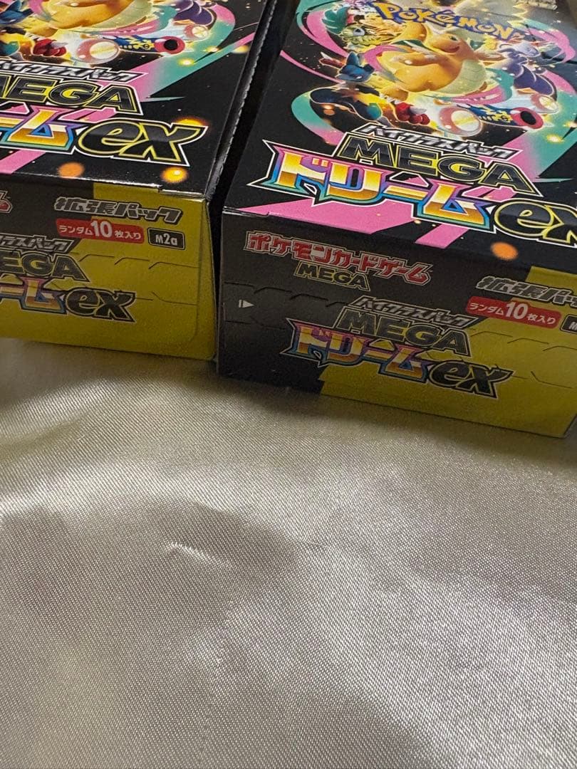 早い者勝ち！メガドリーム ex シュリンクなし 2ボックス - メルカリ