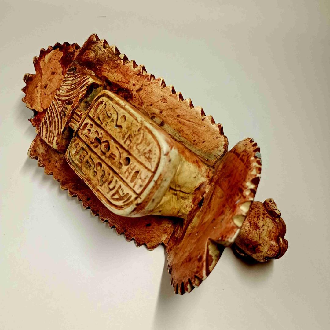 人面亀 ヒエログリフ 象形文字 ファラオ 復活 彫像 鉱石 古美術 安産