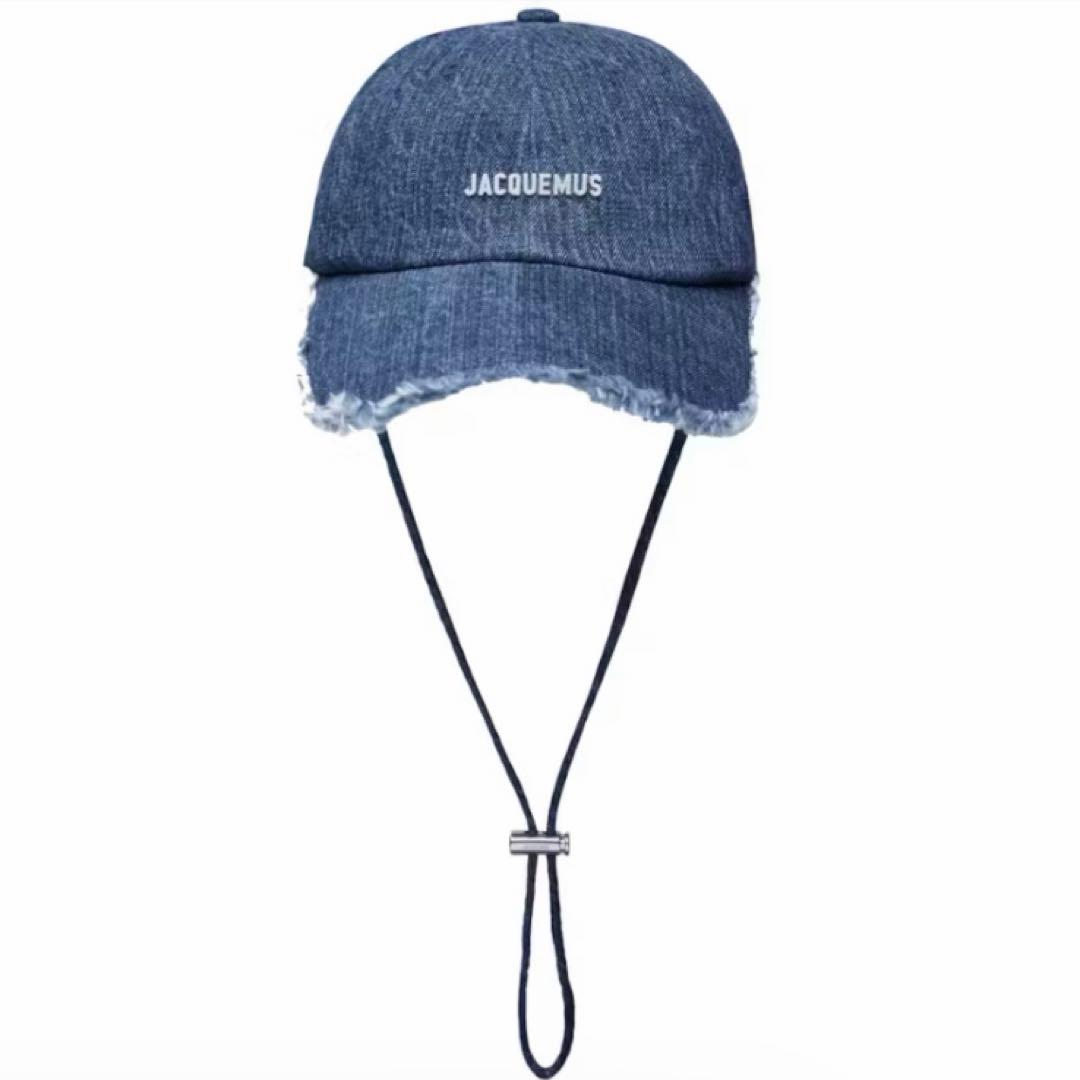 JACQUEMUS デニムフリンジキャップ