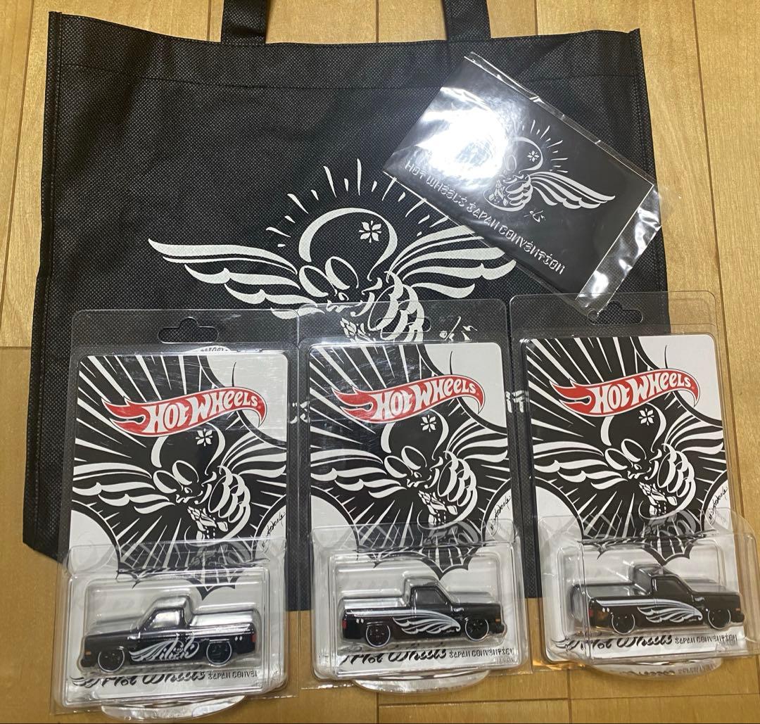 2024 ホットウィールジャパン コンベンション 限定ミニカー 3台 エコバッグ