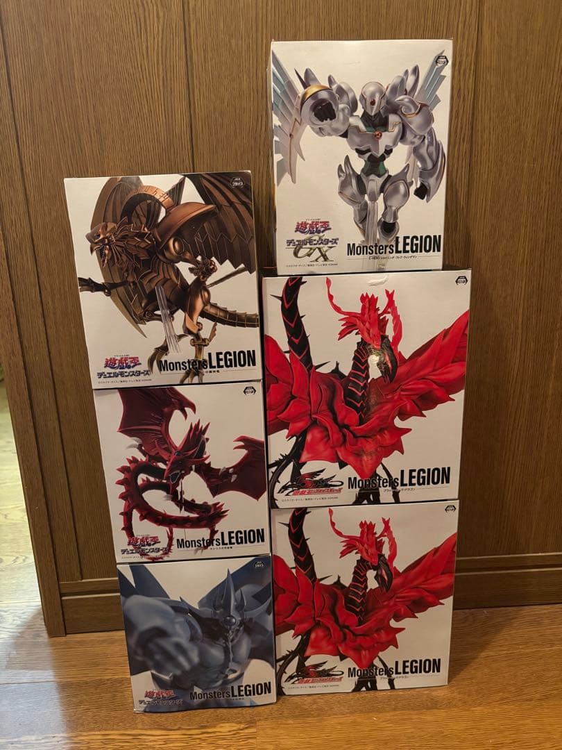 遊戯王 フィギュア 6体セット Monsters LEGION - メルカリ