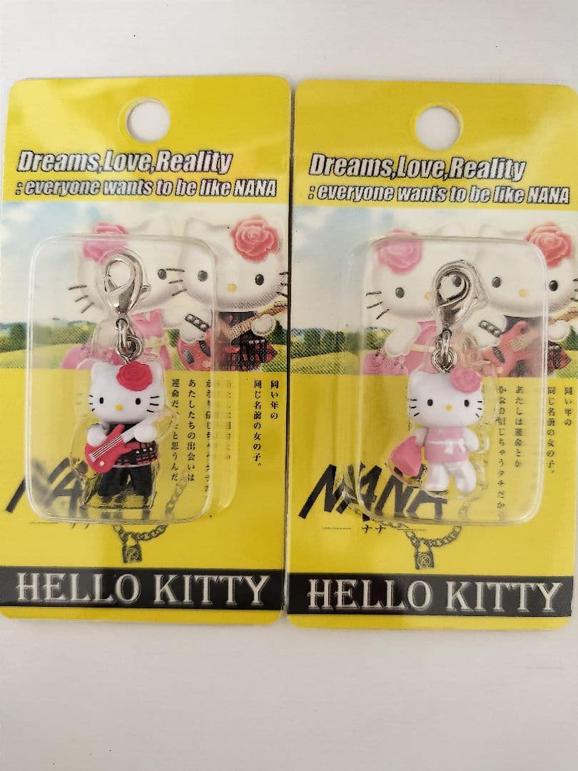 HELLO KITTY NANAコラボ ストラップ2個セット 2026年最新】NANAキティちゃんの人気アイテム - メルカリ