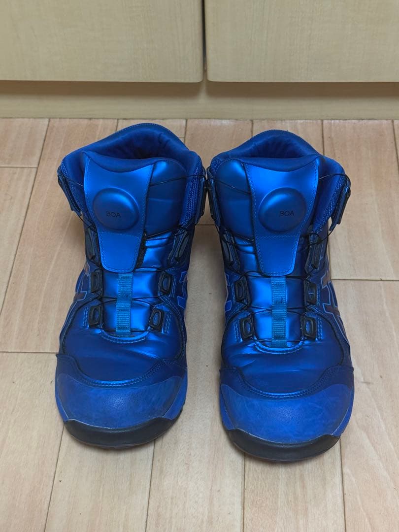 アシックス　安全靴　限定　ロイヤルブルー