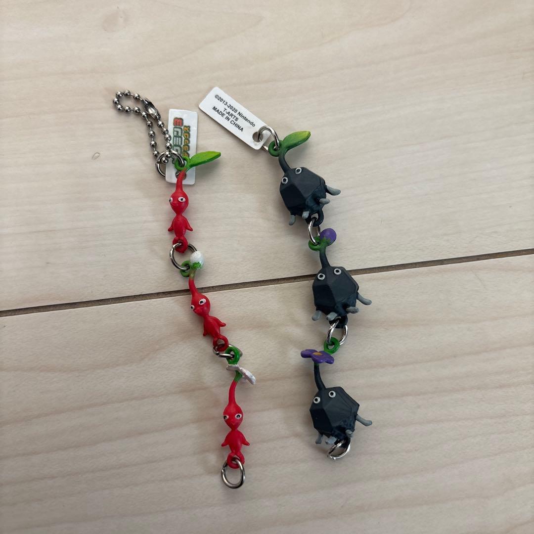 ピクミン3デラックス つながるマスコット 赤ピクミン 岩ピクミン