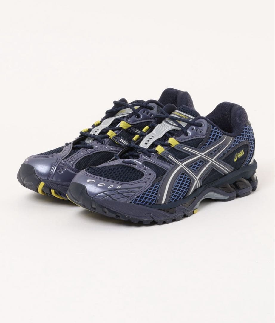 ASICS GEL-NIMBUS 10.1 ネイビー/イエロー スニーカー