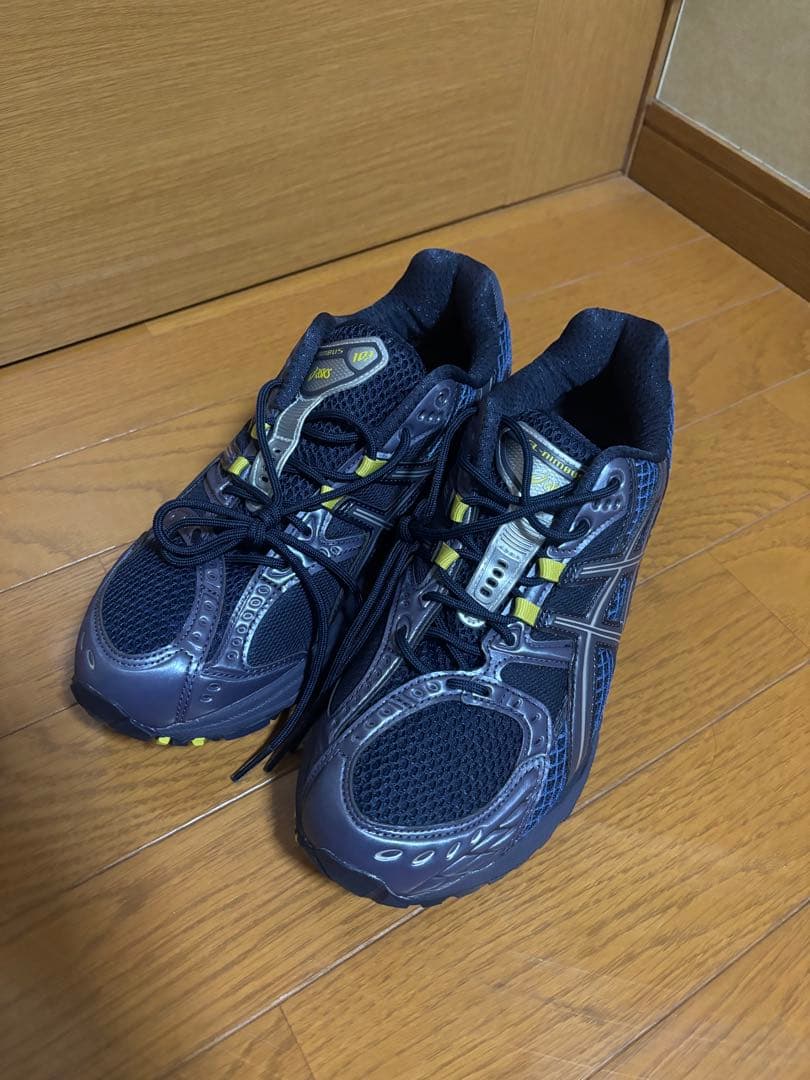 ASICS GEL-NIMBUS 10.1 ネイビー/イエロー スニーカー - メルカリ