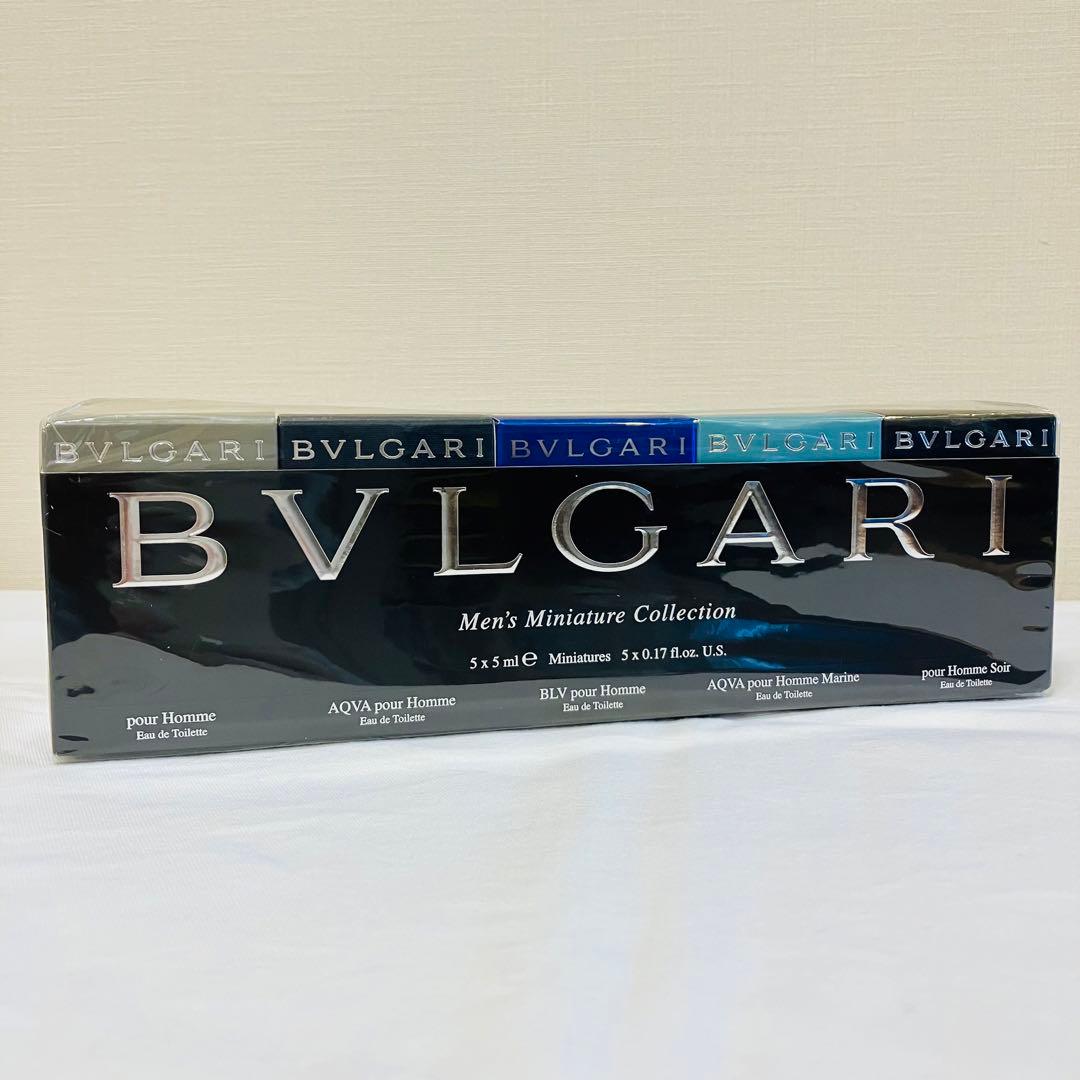 新品 BVLGARI ブルガリ トラベルコレクション ミニ香水 5本セット