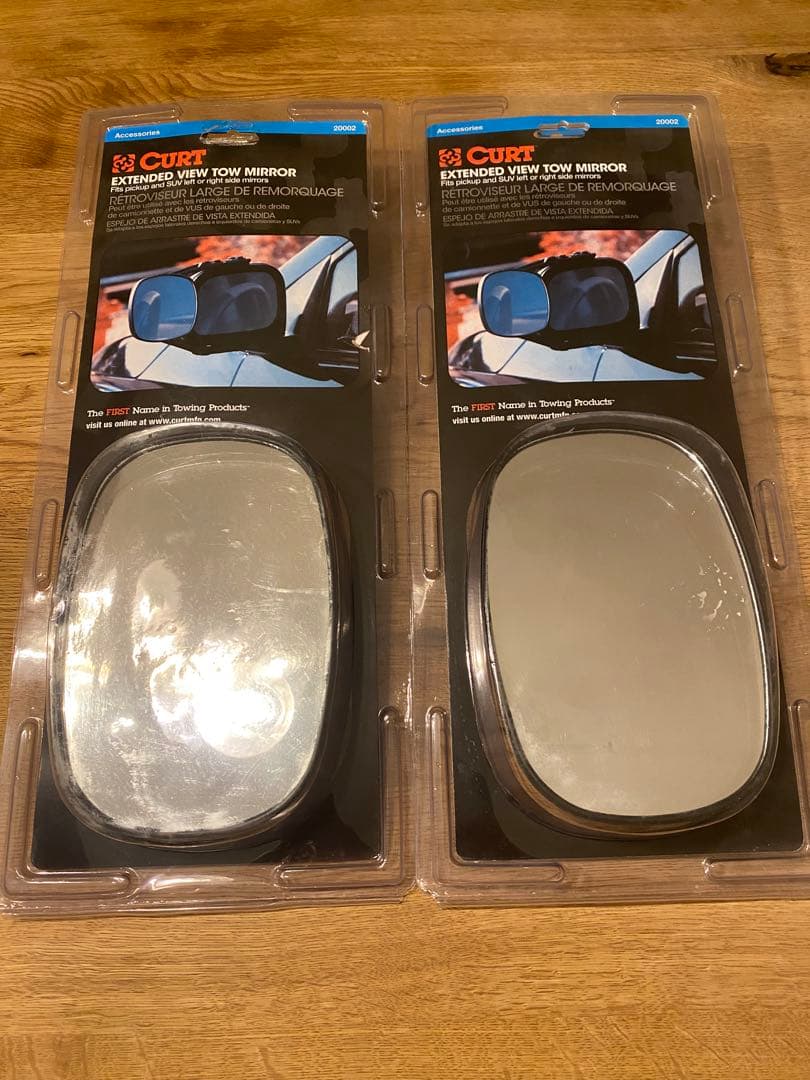 CURT 牽引時用 延長サイドミラー エクステンデッドビュー・トウミラー　2個