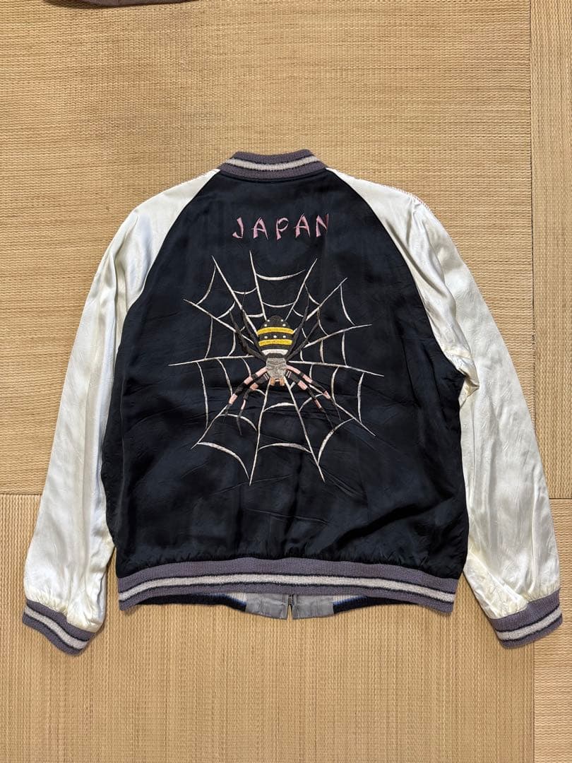 N*K様 極美品 テーラー東洋 港商 スカジャン 特大 蜘蛛 クモ
