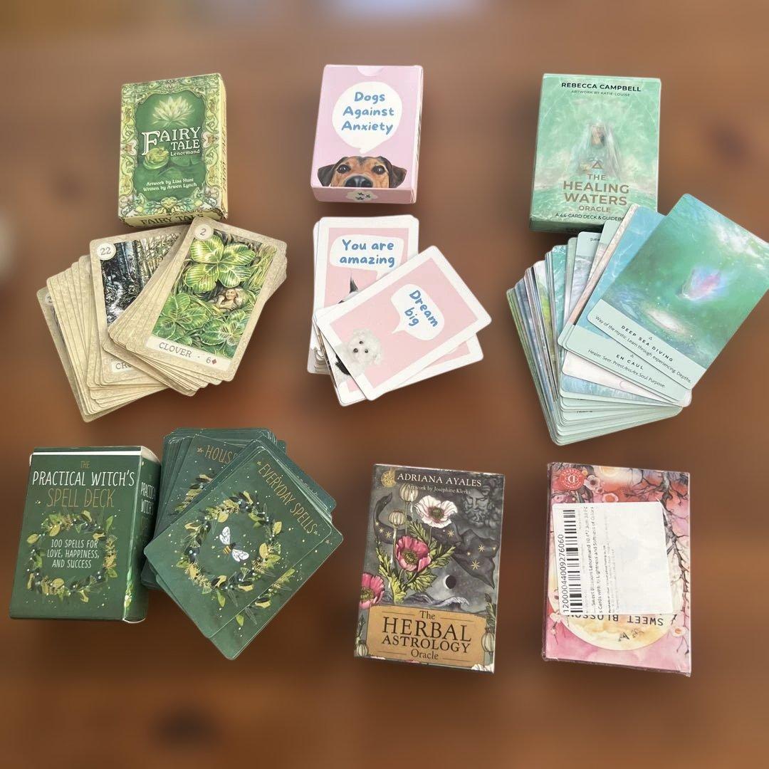 オラクルカード Fairy Tale,Dogs Against Anxiety